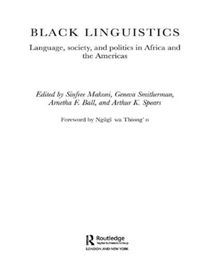 cover image of Black Linguistics